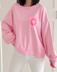 Sweatshirt, Love-Herz, 2 Farben