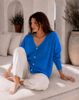 Strickjacke, Alpaka, 10+ Farben