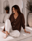 Strickjacke, Alpaka, 10+ Farben