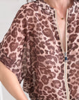 leichte Zip-Jacke, Leo