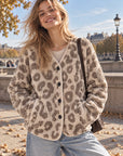 Teddyjacke, Leo, Beige