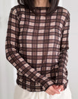 Cashmere Longsleeves, Karo-I, Schoko