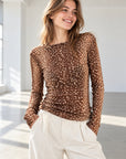 Cashmere Longsleeves, Rehprint, Schoko