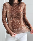 Cashmere Longsleeves, Rehprint, Schoko