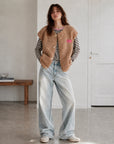 Teddyweste, Dress for Yourself, Camel