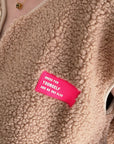 Teddyweste, Dress for Yourself, Camel