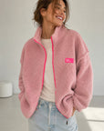 Teddyjacke, Dress for Yourself, Babyrosa