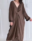 Kleid mit Knoten, 2 Farben