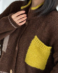 Strickjacke, Color Pocket, 4 Farben