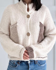 Strickjacke, Color Pocket, 4 Farben