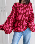 Pullover, Leo, Ballonärmel, 5 Farben