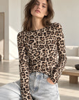 Cashmere Longsleeves, Wild-Leo, Schwarz