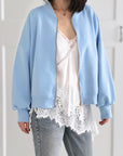 Sweatjacke, 2 Farben