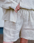 Leinen Shorts, 4 Farben