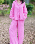 Leinen Bluse, 4 Farben
