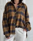 Flanell Karobluse, 3 Farben