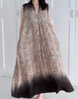 Sommer-Maxikleid, Leo, 3 Farben