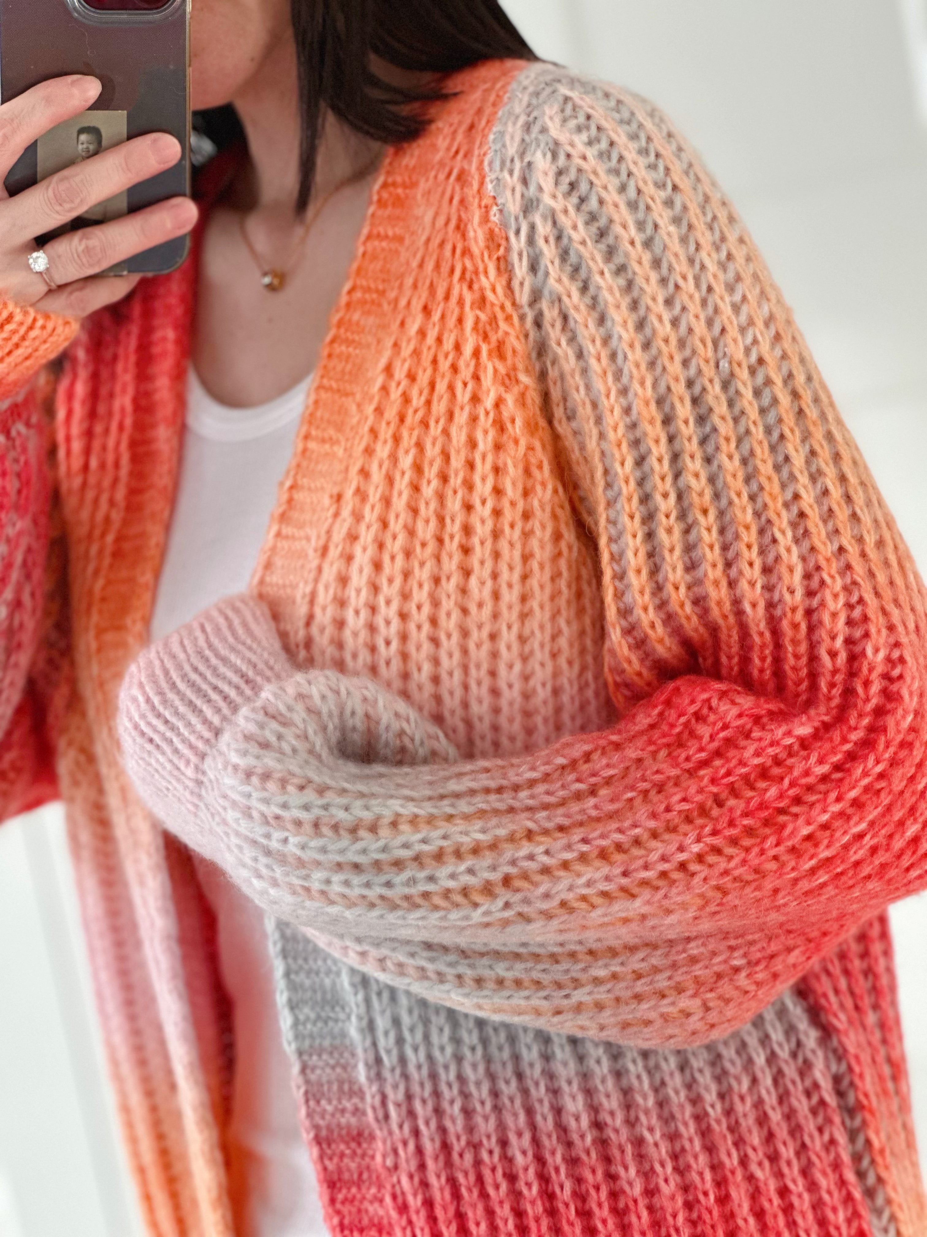 Strickjacke, Farbverlauf – sismeer