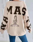 Sweatshirt, NAMASTE, 4 Farben