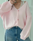 Strickjacke, St. Tropez, Flauschi, 4 Farben