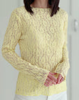Longsleeves, mit Spitze, 5 Farben