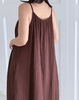 Musselin Sommerkleid, 4 Farben