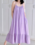 Musselin Sommerkleid, 4 Farben