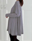 lange Longsleeves, Streifen, 4 Farben