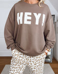 Sweatshirt, 3D-HEY!, 6 Farben