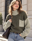Pullover, Color Pocket, 3 Farben