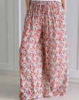 Baumwollhose, Blumen, 2 Farben