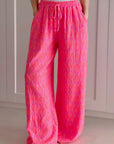 Musselin Hose, Palmenblätter, 2 Farben
