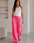 Musselin Hose, Wild-Leo, Pink-Rosa
