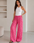 Musselin Hose, Wild-Leo, Rot