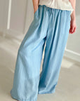 Tencell-Hose, Streifen, Jeans II