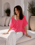 Strickweste, Alpaka, Oversize, 7 Farben