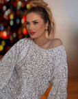 Pailletten-Dress, 5 Farben