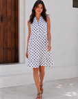 Musselin Tunika, Polka Dots, 4 Farben