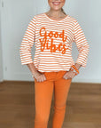 Sweatshirt, 3D Good Vibes, 5 Farben