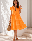 Musselin Tunika, Neon, 2 Farben