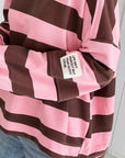Sweatshirt, Perfect Life, Blockstreifen, 4 Farben