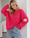 Sweatshirt, Perfect Life, Leo, Rot
