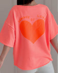 Sweat-T-Shirt, Summer of Love, 3 Farben