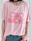 T-Shirt, 3D-CIAO-AMORE, 4 Farben