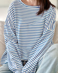 Longsleeves, Frotte, 3 Farben