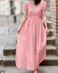 Kleid, Rückenausschnitt, ärmellos, Polka Dots, 5 Farben