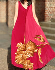 Sommerkleid, Blumen, 4 Farben