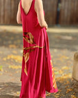 Sommerkleid, Blumen, 4 Farben