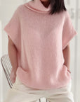 Pullunder, Mohair, Rollkragen, 4 Farben