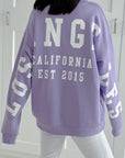 Sweatshirt, Los Angeles, 4 Farben